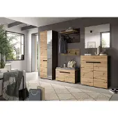 Furnilux Garderobe-opstelling eiken decor