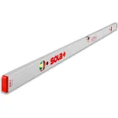 Sola Alu blokwaterpas AZB3/100, 100cm 3 libellen 0,50mm/m zilver - 01013301 - 01013301