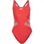Adidas Sportbadpak rood / wit