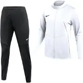 Nike Dri-FIT Park 26 Trainingspak Full-Zip Dames Wit Zwart