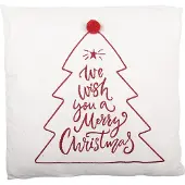 Clayre & Eef Sierkussen 45x45 cm Wit Polyester