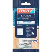 TESA KITCHEN Powerstrips Navulset voor kastlades