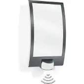 Steinel Wandlamp buiten met bewegingssensor L 22 S, zwart, Roestvrij staal, Modern
