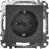 Merten SCHUKO-stopcontact StK MEG2301-0414, antraciet, systeem M