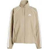 Adidas Trainingsjack 'Iconic' kaki / wit