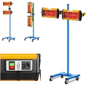 MSW Infrarood lakdroger - 2.200 W - 2 stralers