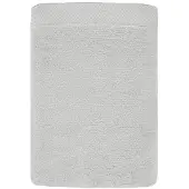 Faro Misty Handdoek 50x90 cm - Dik, Zacht, Lichtgrijs, 100% Katoen