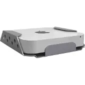Maclocks Beveiligingssteun Mac Mini - MACLOCKS - MMEN76CL - Geborsteld aluminium - Kleur grijs - Hoge kwaliteit