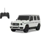 Jamara RC voertuig Auto - 405192 RC Auto Mercedes-Benz G63 - G Klasse - Wit - 2,4GHz RC Model Kant en Klaar - 1:24 Bestuurbare Auto