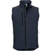 Russell athletic Russell Heren 3 Laags Zacht Schaaltje Giletjasje (Franse marine)