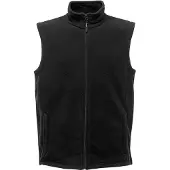 Regatta Heren 210 Microfleece Bodywarmer / Gilet (Zwart)