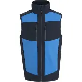 Regatta Heren E-Volve Colour Block Softshell Bodywarmer (Sterk Blauw/Navy)