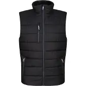 Regatta Thermische bodywarmer Navigate voor heren (Zwart/Seal Grijs)