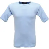 Regatta Heren Thermisch Ondergoed Korte Mouw Vest / T-Shirt (Blauw)