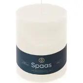 Spaas Stompkaars Essential Collection Wit 95 Uur D 10 H 13 Cm