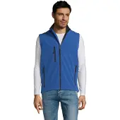 Sol Heren Rallye Softshell Mouwloos Gilet (Koningsblauw)