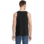 Sols Unisex Adult Crusader Organic Cotton Tank Top (Diep zwart)
