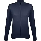 Sols Gebreid vest met volledige rits dames/dames (Marine)