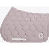 Cavalleria Toscana Quilted Jersey Perfored Zadeldek Pony Violet Ice