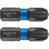 GRUPA TOPEX - PZ4 Schroefbit - 25mm - Uithoudingsvermogen - Staal S2