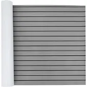 vidaXL Bootmat Gestreept Lichtgrijs en Zwart 240 x 90 cm EVA