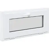 vidaXL Kelderraam RISOR, 80 x 40 cm, PVC en glas