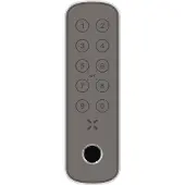 Intersteel Black X xPad+ Ovaal - 138x42mm - Wit