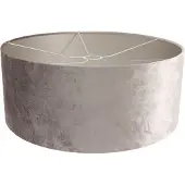 Steinhauer Lampenkap zilver velours 50