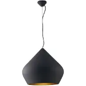 LUCE Design Hanglamp Tholos, dimbaar, zwart, Woon-/ Eetkamer, metaal, Modern, hanglamp