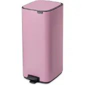 Brabantia Bo Poubelle à Pédale 30 Litres Lilac Pink