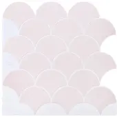 vidaXL Vis Schub Tegel 50 st Licht Roze 30 x 30 cm Polyurethaan en PET