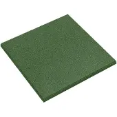 vidaXL Valbescherming Tegels 24 st Groen 50 x 50 cm Rubber