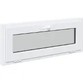 vidaXL Kelderraam RISOR, 110 x 40 cm, PVC en glas