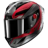 Shark Aeron Mekarium, integraalhelm ,zwart/rood/zilver ,S