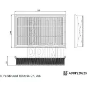 Blue Print ADBP220229 Luchtfilter