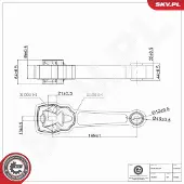 ESEN SKV 75SKV389 Motorsteunlager