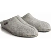 Haflinger Pantoffel Unisex Alaska Steingraumeliert-Schoenmaat 38
