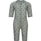 Hummel Sportieve badmode pastelgroen / donkergroen