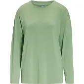 Essenza Pyjamashirt Women Denna Uni Basil Green-XXL