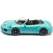 Siku Porsche 911 Turbo S Cabriolet 1117 Groen groen Metaal