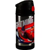 Thermos Funtainer Drinkfles Disney Cars - 350ml - Zwart