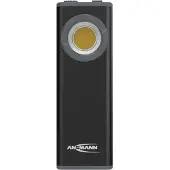 Ansmann LED zaklamp op batterijen | 650 lumen | Max. 35 meter | IP20 | Zwart