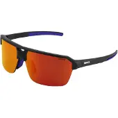 Sinner Bolt - Sportbril/ Zonnebril - Zwart - Rode lens - Unisex - One size - BIO based frame