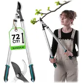 Kadax Takkenschaar Tuinschaar 73cm Struik Handmatig Lang Scherp Licht