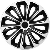NRM Wieldoppen 14" Extra STERK wit/zwart 4 stuks