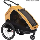 Xlc MonoS Fietskar - Oranje - BS-C09 - Kinderwagen - Jogger