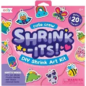 Ooly - Shrink-Its! D.I.Y. Shrink Art Kit - Cute Crew