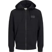 Jack & Jones Sweatvest grijs / zwart