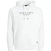 Jack & Jones Sweatshirt 'JPRBLUArchie' zwart / wit