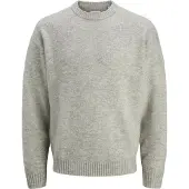 Jack & Jones Trui 'JJESoho Ollie' lichtgrijs